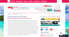 Desktop Screenshot of phuketthailand-travel.com
